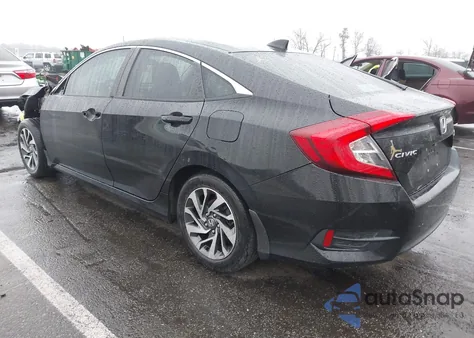 2017 Honda Civic Ex from USA, damaged, VIN 19XFC2F75HE058478